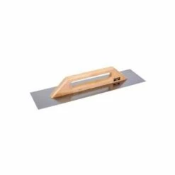 Bahco Glättkelle Mit Edelstahl-Klinge Und Langem Pappelholzgriff, 300 x 140 mm