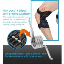 BEARSU Wandern Kniestütze, Atmungsaktive Federstütze Kniestütze, Reduzieren Des Kniedrucks, Bei Arthrose Knie, Klettern, Kniebeugen, Bergsteigen, Bewegung -Angebote Fliesenleger-Werkzeug Store 31509071 3