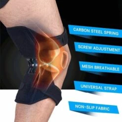 BEARSU Wandern Kniestütze, Atmungsaktive Federstütze Kniestütze, Reduzieren Des Kniedrucks, Bei Arthrose Knie, Klettern, Kniebeugen, Bergsteigen, Bewegung -Angebote Fliesenleger-Werkzeug Store 31509071 4