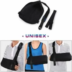 BEARSU Armstütze Für Links Und Rechts, Leichte Und Atmungsaktive Arm-Wegfahrsperre Für Männer Und Frauen, Verstellbare Armstütze Für Schulterverletzungen -Angebote Fliesenleger-Werkzeug Store 31509092 4