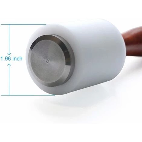 BEARSU Leathercraft Nylon Mallet Hammer Sculpting Rindsleder Nähwerkzeuge Für Die Lederprägung Modellierung Von Lederwaren Mit Holzgriff 2 BEARSU Leathercraft Nylon Mallet Hammer Sculpting Rindsleder Nähwerkzeuge Für Die Lederprägung Modellierung Von Lederwaren Mit Holzgriff – Bild 2