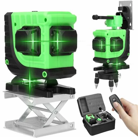 KKmoon 3D 12-Zeilen-Laserpegelsatz, EU 220V 1 KKmoon 3D 12-Zeilen-Laserpegelsatz, EU 220V