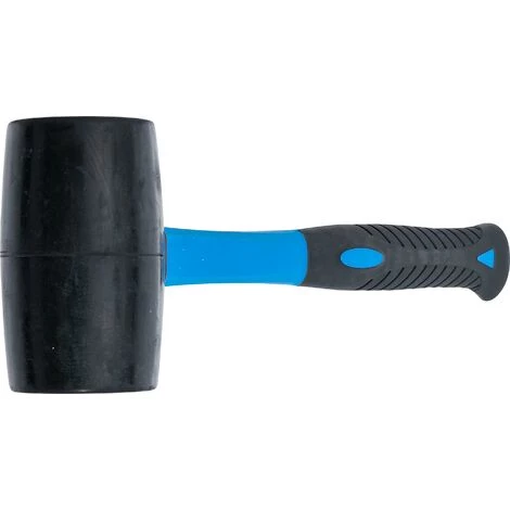 BGS Technic Gummihammer | Fiberglasstiel | Schwarzer Kopf | Ø 70 Mm | 750 G 3 BGS Technic Gummihammer | Fiberglasstiel | Schwarzer Kopf | Ø 70 Mm | 750 G – Bild 3