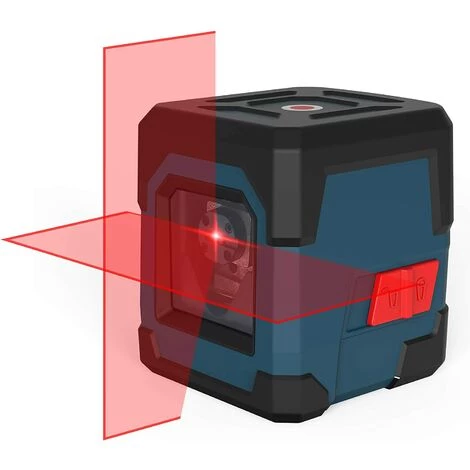 BEARSU Selbstnivellierender Laser Level, Cross Laser 15M & Plusmn; 0,2 Mm / M, IP54 Wasserdicht Horizontaler Und Vertikaler Roter Laserleitungsstaub Mit Schutzhülle Und 2 * AA-Batterien LV1 1 BEARSU Selbstnivellierender Laser Level, Cross Laser 15M & Plusmn; 0,2 Mm / M, IP54 Wasserdicht Horizontaler Und Vertikaler Roter Laserleitungsstaub Mit Schutzhülle Und 2 * AA-Batterien LV1