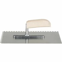 FÖRCH Glättekelle Edelstahl, Gezahnt | GLÄTTEK.GEZ.EDEL.130X280 8X 8