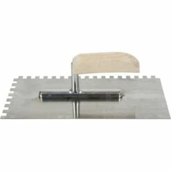 FÖRCH Glättekelle Stahl, Gezahnt | GLÄTTEK.GEZAHNT 130X280 4X 4