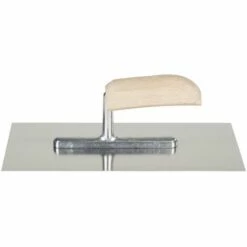 FÖRCH Glättekelle Edelstahl, Holzgriff | GLÄTTEKELLE EDELST. 130X280MM