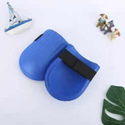 BETTERLIFE 1 Paar Verstellbare Und Bequeme Knieschoner EVA Foam Padding Knieschoner Für Den Garten (blau)