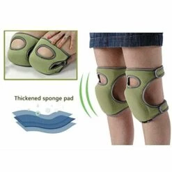 BETTERLIFE 1 Paar Memory Foam Gardening Knieschoner (grün) -Angebote Fliesenleger-Werkzeug Store 32977505 4