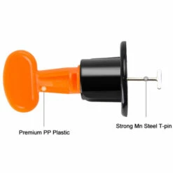 HAPPYSHOPPING 50 PCS Fliesen-Nivelliersystem Wiederverwendbare Distanzstücke Für Fliesenausgleicher Und 1PC-Schraubenschlüssel Konstruktionswerkzeuge Für Die Einstellung Von Badezimmerfliesen Im Wandboden -Angebote Fliesenleger-Werkzeug Store 33047098 4