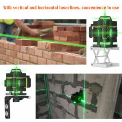 ASUPERMALL KKmoon Multifunktionaler 16-Linien-Laser Level 3 ° Selbstnivellierendes Funktionsnivellierungswerkzeug Omnidirektionaler Boden- Und Wandaufkleber Mit Vertikaler Horizontaler Schiefer Linie,EU PlugMulticolor -Angebote Fliesenleger-Werkzeug Store 33194625 3