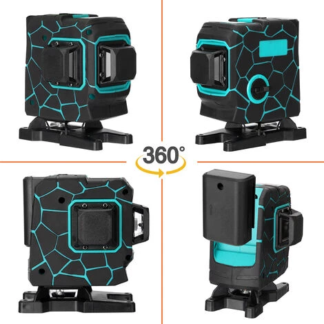 ASUPERMALL Multifunktionales 3D-12-Linien-Lasernivellierungswerkzeug Vertikale Horizontale Linien Mit 3 ° Selbstnivellierungsfunktion Mit 1,5 M 3-Hohen-einstellbarer Legierungsverlangerungsstange 2 ASUPERMALL Multifunktionales 3D-12-Linien-Lasernivellierungswerkzeug Vertikale Horizontale Linien Mit 3 ° Selbstnivellierungsfunktion Mit 1,5 M 3-Hohen-einstellbarer Legierungsverlangerungsstange – Bild 2