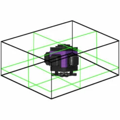ASUPERMALL Multifunktionales 12-Linien-Laser-Nivellierwerkzeug Vertikale Horizontale Linien Mit 3 ° Selbstnivellierungsfunktion,EU PlugMulticolor -Angebote Fliesenleger-Werkzeug Store 33194702 4