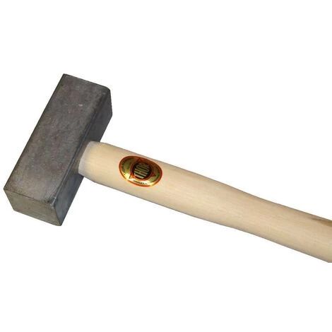 THOR Blei Hammer, Vierkant 60 X 120 Mm, 4.900 G, Mit Holzstiel 1 THOR Blei Hammer, Vierkant 60 X 120 Mm, 4.900 G, Mit Holzstiel