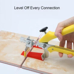 HAPPYSHOPPING Fliesen Nivelliersystem Tool 100pcs Fliesen Nivelliergerät Glättung Fliesen Intervall Clip Wand Bodenfliesen Tool,3.0mm -Angebote Fliesenleger-Werkzeug Store 34644466 3