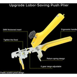 HAPPYSHOPPING Fliesen Nivelliersystem Tool 100pcs Fliesen Nivelliergerät Glättung Fliesen Intervall Clip Wand Bodenfliesen Tool,3.0mm -Angebote Fliesenleger-Werkzeug Store 34644466 4