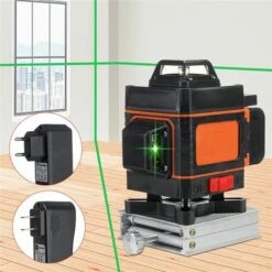MANTA Scode 4D 16 Linien Laser Level Grün Selbstnivellierendes Kreuz 360° Rotierendes Messwerkzeug-Kit -Angebote Fliesenleger-Werkzeug Store 34701773 4
