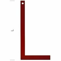 Metrica - Equerre Rigide De Charpentier Rouge 600 Mm - 29356 -Angebote Fliesenleger-Werkzeug Store 34913123 2