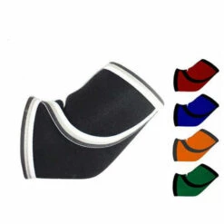 THSINDE Ellenbogenpolster, Unisex-Ellenbogenstütze, Gelenk- Und Muskelunterstützung, Elastischer Kompressions-Trikotschutz, Schmerzlinderung Beugt Verletzungen Vor, SCHWARZ