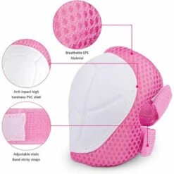 LITZEE Kinderschutzhelm Radfahren Kinder Roller Protection Kit Verstellbarer Helm Ellbogenschützer Knieschützer Handgelenkschützer Kinderschutz Set Sport Skateboard Velo Roller Patin Scooter -Angebote Fliesenleger-Werkzeug Store 35334503 4