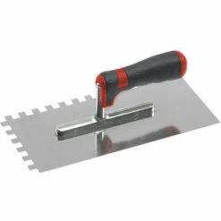 MEISTER Glättekelle 280 X 130 Mm, 10 X 10 Mm Gezahnt, Edelstahl