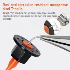 LITZEE Tile Leveler * 50, Tile Leveling Kit, Wiederverwendbares Tile Leveling System, DIY Werkzeug Für Wand, Boden, 1 Schraubenschlüssel 8 LITZEE Tile Leveler * 50, Tile Leveling Kit, Wiederverwendbares Tile Leveling System, DIY Werkzeug Für Wand, Boden, 1 Schraubenschlüssel -Angebote Fliesenleger-Werkzeug Store 36236816 4