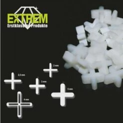 Faktum EXTREM Fliesenkreuze, 250stk"-"2 Mm"-"502507.1