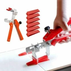 BETTERLIFE Nivelliersystem Kit Fliesen Für Keramische Wandbauwerkzeuge (200 CALES + 1 Clip)