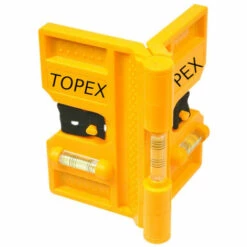 TOPEX Pfostenwasserwaage Mit Vier Magnetstreifen