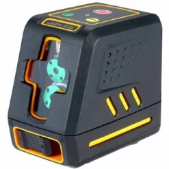 HAPPYSHOPPING Laser-Nivellierung Professionelle Horizontale Und Vertikale Kreuzlinien-Selbstnivellierung Selbstnivellierende Wasserwaage Selbstnivellierend Auswählbare Laserlinien Einstellbare Helligkeit Grüner Strahl T08,Grün-Lichtstrahl T08, Schwarz -Angebote Fliesenleger-Werkzeug Store 37408686 3