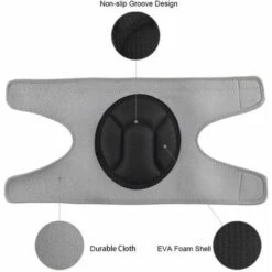 BETTERLIFE Garten- Und Hausgemachte Knieschützer, Schutzkissenschutz Mit Leichten EVA-Schaumkissen, Weichem Innenfutter, Einfacher Sitz Mit Einstellbaren Riemen, Grauer Beinturm 41-50 Cm -Angebote Fliesenleger-Werkzeug Store 37820840 3