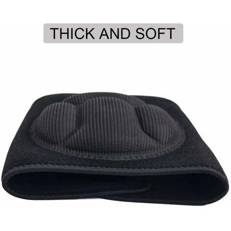 BETTERLIFE Garten- Und Hausgemachte Knieschützer, Schutzkissenschutz Mit Leichten EVA-Schaumkissen, Weichem Innenfutter, Einfache Einstellung Mit Einstellbaren Riemen, Schwarzer Beinturm 33-40 Cm 2 BETTERLIFE Garten- Und Hausgemachte Knieschützer, Schutzkissenschutz Mit Leichten EVA-Schaumkissen, Weichem Innenfutter, Einfache Einstellung Mit Einstellbaren Riemen, Schwarzer Beinturm 33-40 Cm – Bild 2