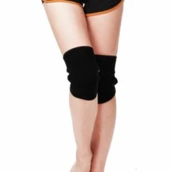 THSINDE Verstellbare Knieschoner, Volleyball / Tanz Knieschoner Damen Schwamm Knieschoner Rutschfester Schutz Sport Schwamm Knieschoner Für Arthritis Tennis Ballett Tanz Yoga Basketball