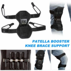 HAPPYSHOPPING Gelenkstütze Knieschützer Atmungsaktiv Rutschfeste Lift-Knieschützer Leistungsstarke Rebound + Knöchelstütze,1PC -Angebote Fliesenleger-Werkzeug Store 38634190 3