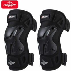 BSDDP Universal Paar Kniebandagen Und Ellbogenschützer Für Erwachsene Fahrrad Fahrrad Motorrad Reiten Kniestütze Schutzpolster Für Motorrad Radfahren Racing Four Seasons,Schwarz -Angebote Fliesenleger-Werkzeug Store 38637193 4