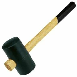 EDE Gummihammer, Schwarz FORTIS Gr.0, 40mm