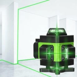 ASUPERMALL Multifunktionale 4D 16 Laserlinien 3rd Level Selbstnivellierungsmaschine Nivellierwerkzeug Lithiumbatterie USB Wiederaufladbar Mit Vertikalen Horizontalen Neigungslinien, Modell: EU Gruner Stecker -Angebote Fliesenleger-Werkzeug Store 38879105 4