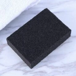 BARES 5 Stück Korund Nano Reinigungsschwamm Scheuern Zum Scheuern Der Küche Badezimmer Töpfe Pfannen & Spülbecken Geschirr & Schwamm (Schwarz) -Angebote Fliesenleger-Werkzeug Store 39124148 3