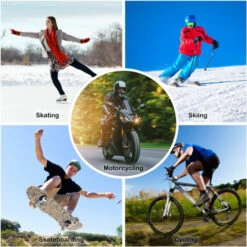 WOSAWE Erwachsene Knieschützer Schutzausrüstung Knieschützer Protektor Für Outdoor-Sportarten Rollschuh Radfahren Skifahren Skateboarding,Knieschoner -Angebote Fliesenleger-Werkzeug Store 39573328 4