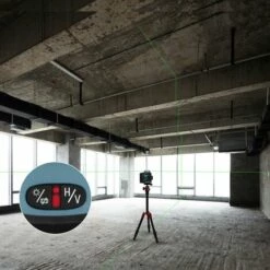 Kreuzlinienlaser, WESCO 2X 360° Kreuzlinienlaser Grün, 3D 8 Linien Selbstnivellierendes Linienlaser, Laser Level Mit Manueller Und Automatischer Modus, Inkl. Lithiumbatterie Und Magnethalterung -Angebote Fliesenleger-Werkzeug Store 39582506 4