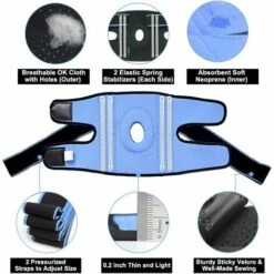 BETTERLIFE Neopren Kniebandage Patella Und Ligament Kniebandage, Kniebandage Kniebandage Mit Offenem Patellastabilisatorring Für Sport, Laufen -Angebote Fliesenleger-Werkzeug Store 39663611 4