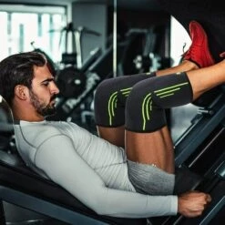 BETTERLIFE Ligament Knieorthese, Kniebandage Sport Elastic Compression Mixed, Für Basketball, Volleyball, Laufen, Fußball, Fitnessstudio, Verletzungserholung & Schmerzen, M -Angebote Fliesenleger-Werkzeug Store 39663798 5