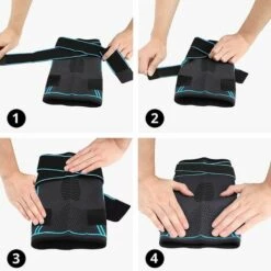 BETTERLIFE 2 Stück Knieorthese, Verstellbare Elastische Knieorthese, Sportkompressions-Knieorthese, Patella- Und Ligament-Knieorthese, Arthrose-Knieorthese, Atmungsaktiv Und Unisex -Angebote Fliesenleger-Werkzeug Store 39663916 4