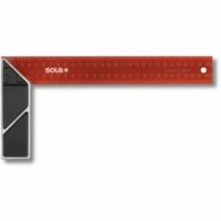 SOLA Schreinerwinkel Rot Beschichtet SRC 200