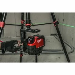 Milwaukee Kreuzlinienlaser Mit Lotfunktion M12 CLLP-0C, Nivellierung, Grüne Laserstrahlen - 12V -Angebote Fliesenleger-Werkzeug Store 39951473 5