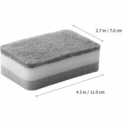 SUN FLOWERDE 10 Stück Reinigungsschwamm Küchenschwamm Praktischer Geschirrspülschwamm -Angebote Fliesenleger-Werkzeug Store 40131679 5