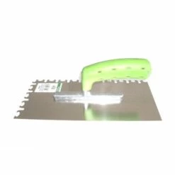 Hufa Spezial Glättekelle Edelstahl 2K Griff 280x130mm Holo Top Gezahnt