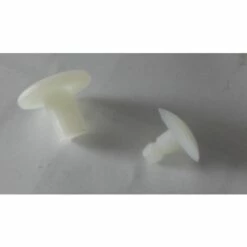 WOHLTAT NIERHAUS Nierhaus Knieschoner Kunststoff Montage Niete Und Gegenstück Weiß