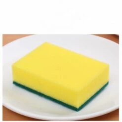 DONTODENT 24 Geschirrschwämme,kratzfeste Scheuerschwämme Mit Scheuernden Scheuerschwämmen,10cm * 7cm * 3cm -Angebote Fliesenleger-Werkzeug Store 40492138 3