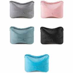 ASUPERMALL Memory Foam Kniekissen Waschbare Abdeckung Gummiband Beinkissen Fur Schwangerschaft Bein Huftschmerzen Schlaf Rest Yoga Fußkissen,Blau -Angebote Fliesenleger-Werkzeug Store 40587979 4